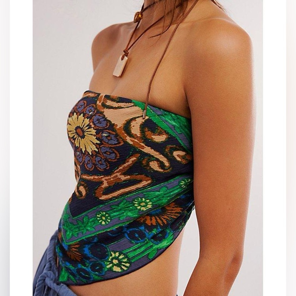 NWOT - Free People One Raya Bandana Top